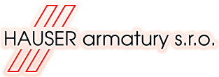 Armatury, prodej armatur, opravy armatur. Hauser armatury s.r.o.